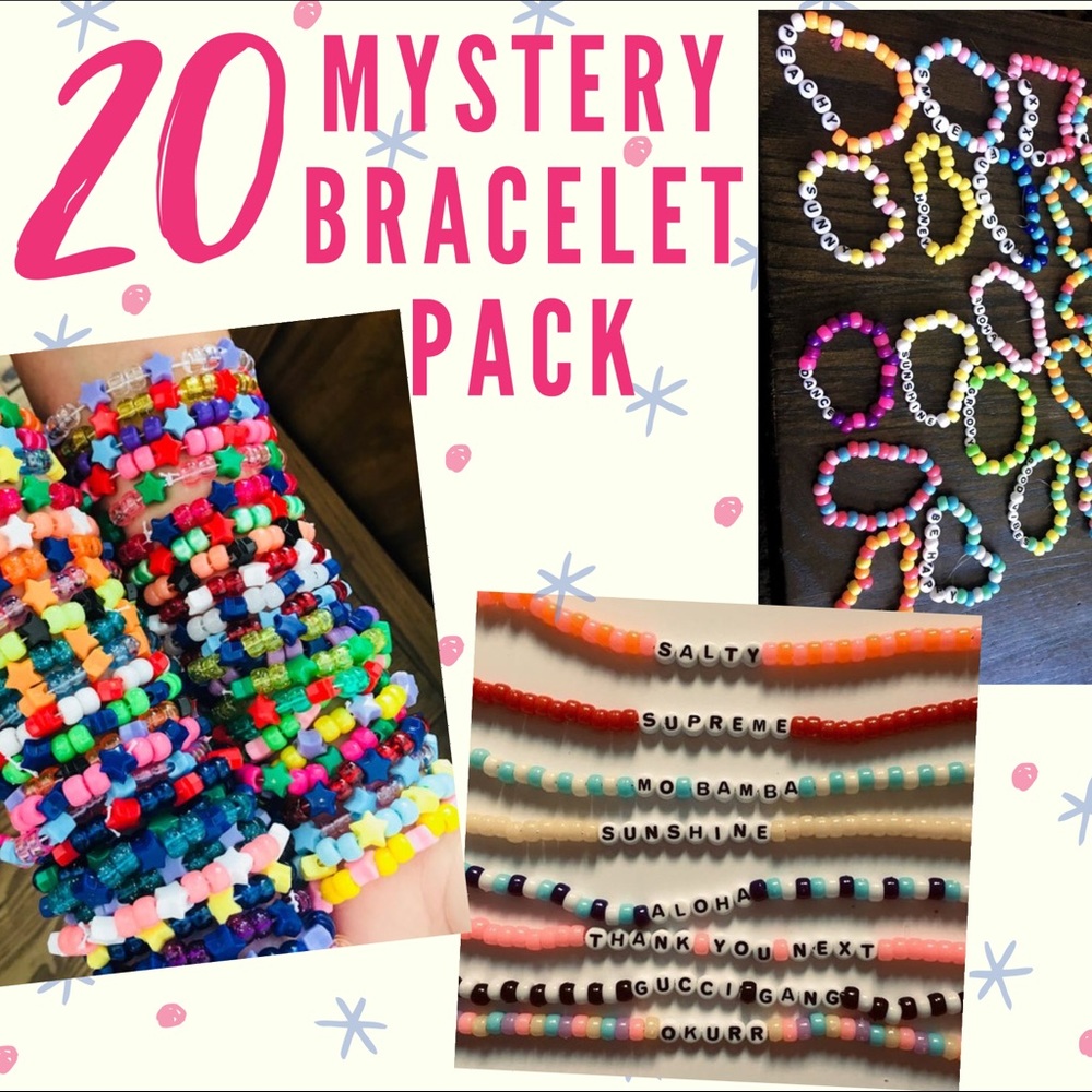 ☆MYSTERY BRACELET PACK (20 TOTAL)☆